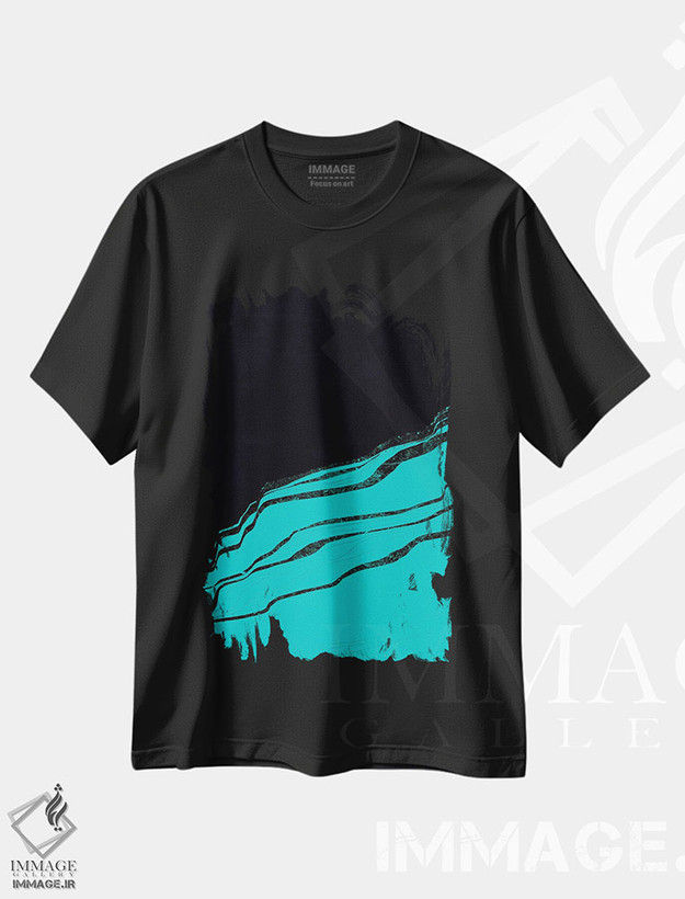 تیشرت طرح دار سینراریا اثر آدام پریستر | فروشگاه ایماژ