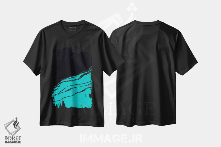 تیشرت طرح دار سینراریا اثر آدام پریستر | فروشگاه ایماژ