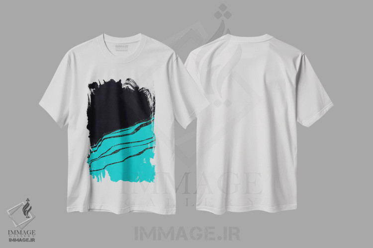 تیشرت طرح دار سینراریا اثر آدام پریستر | immage.ir