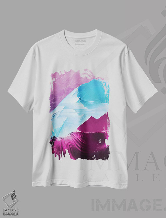تیشرت طرح دار شرایط اثر آدام پریستر | immage.ir