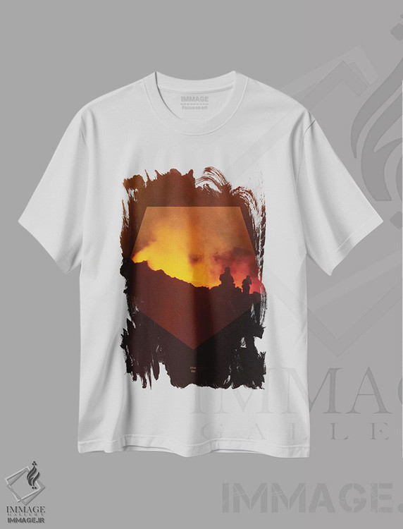 تیشرت طرح دار دو اتنا، هنر دیجیتال اثر آدام پریستر | immage.ir