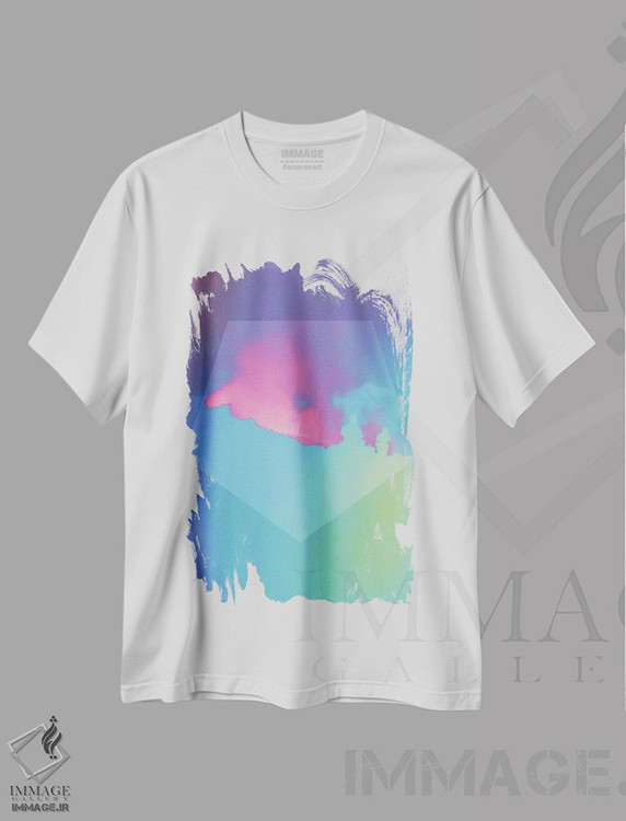 تیشرت طرح دار ای آی ان دو اثر آدام پریستر | immage.ir