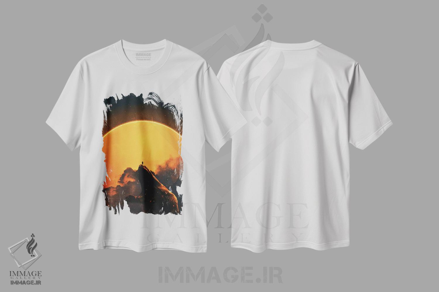 تیشرت طرح دار تغییرات آسان، هنر دیجیتال اثر آدام پریستر | immage.ir