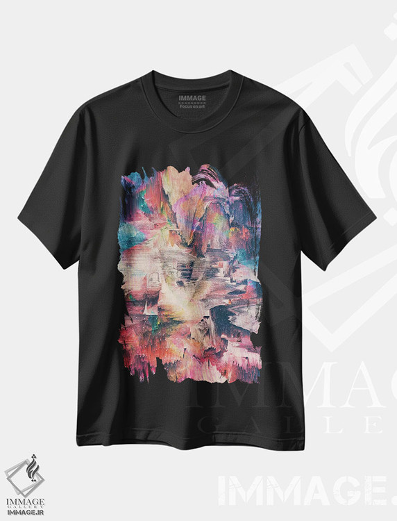 تیشرت طرح دار تبعیدی اثر آدام پریستر | فروشگاه ایماژ