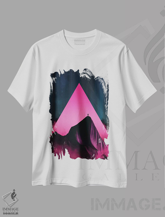تیشرت طرح دار انکیدو، هنر دیجیتال اثر آدام پریستر | immage.ir