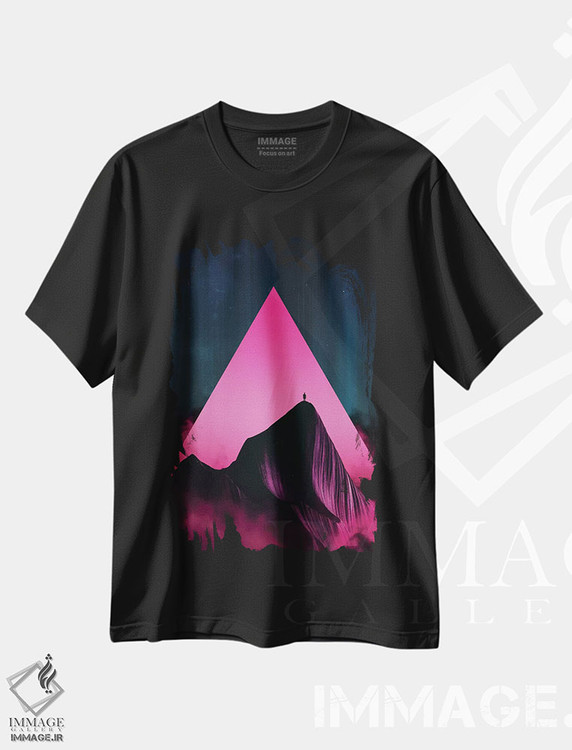 تیشرت طرح دار انکیدو، هنر دیجیتال اثر آدام پریستر | فروشگاه ایماژ