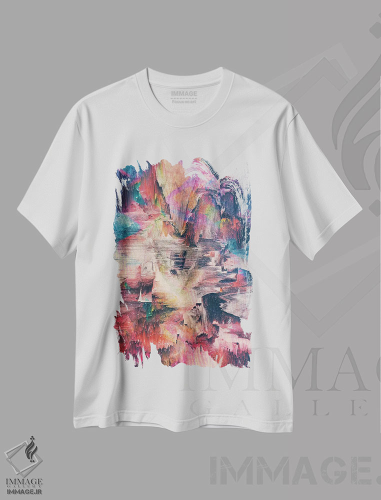 تیشرت طرح دار تبعیدی اثر آدام پریستر | immage.ir