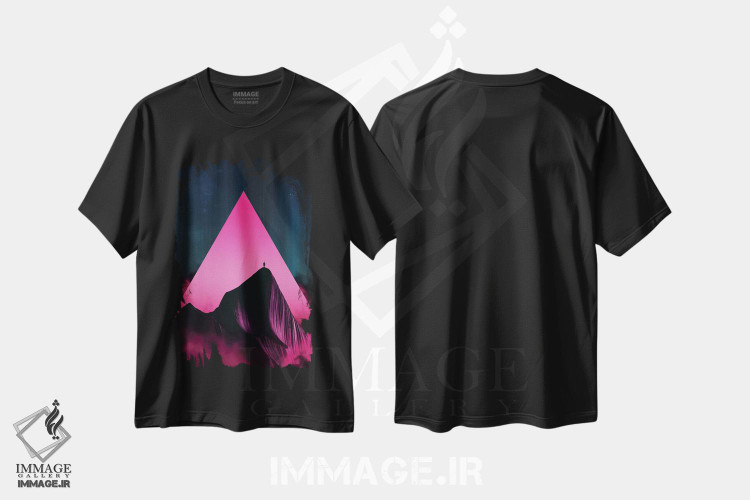 تیشرت طرح دار انکیدو، هنر دیجیتال اثر آدام پریستر | فروشگاه ایماژ