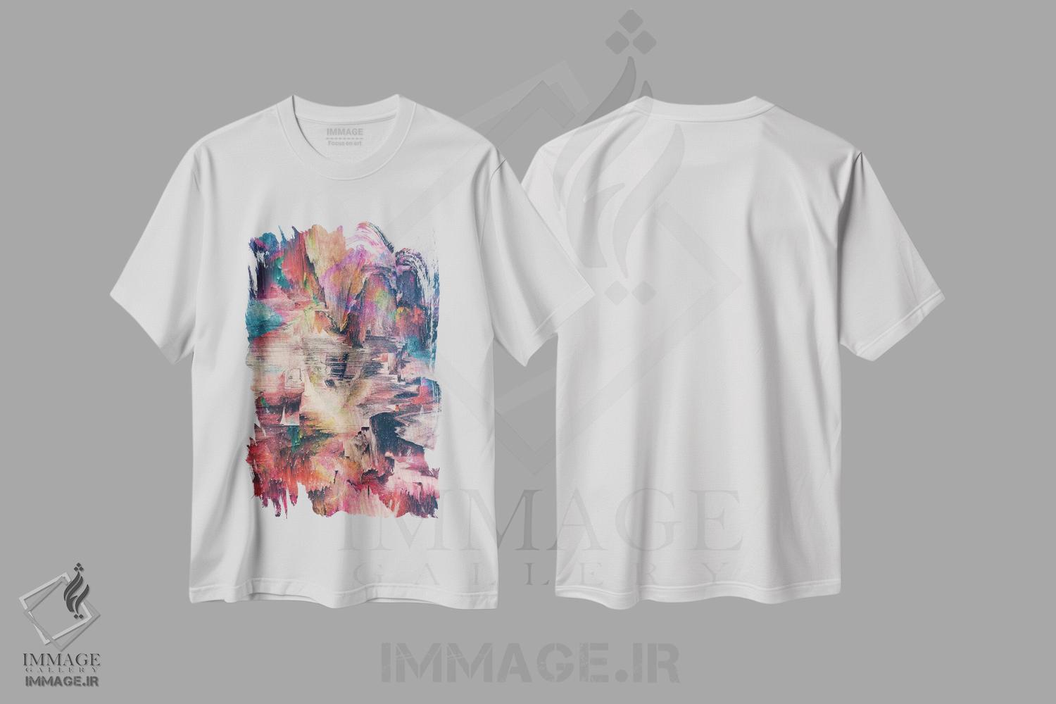 تیشرت طرح دار تبعیدی اثر آدام پریستر | immage.ir