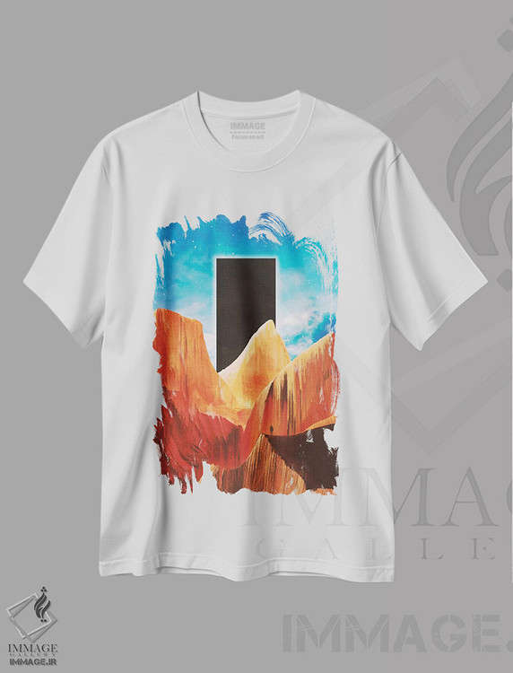 تیشرت طرح دار امید واهی اثر آدام پریستر | immage.ir
