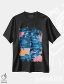 تیشرت طرح دار درخت آبی سریع، آبستره اثر آدام پریستر | فروشگاه ایماژ