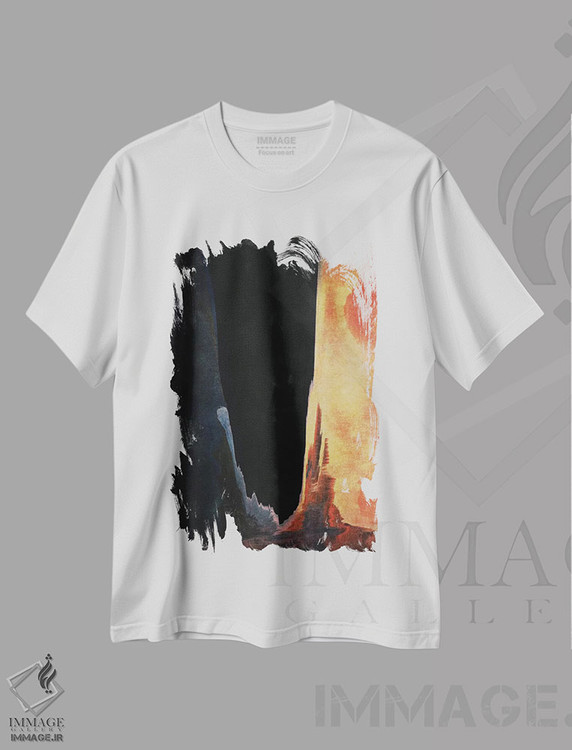 تیشرت طرح دار گذرا دو اثر آدام پریستر | immage.ir