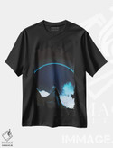 تیشرت طرح دار کاملاً تاریک، هنر دیجیتال اثر آدام پریستر | فروشگاه ایماژ