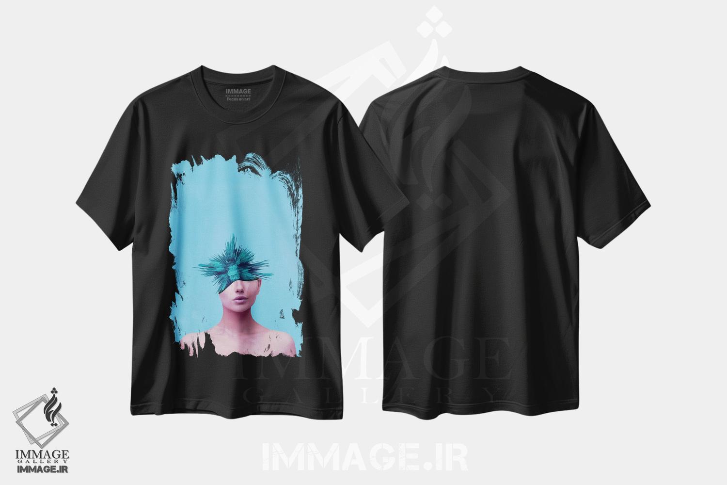 تیشرت طرح دار نارنجک سر، هنر دیجیتال اثر آدام پریستر | فروشگاه ایماژ