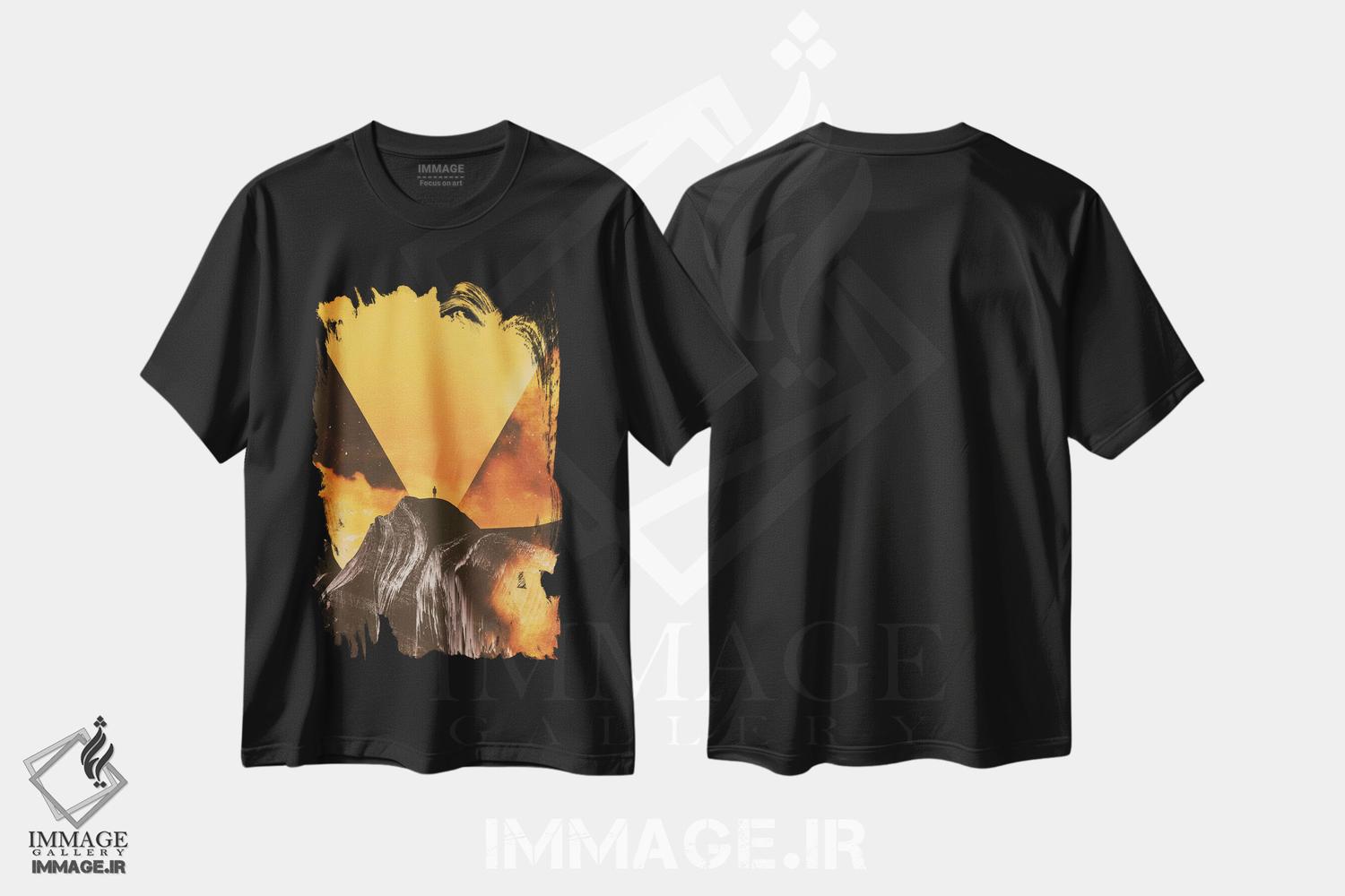 تیشرت طرح دار اشباح، هنر دیجیتال اثر آدام پریستر | فروشگاه ایماژ