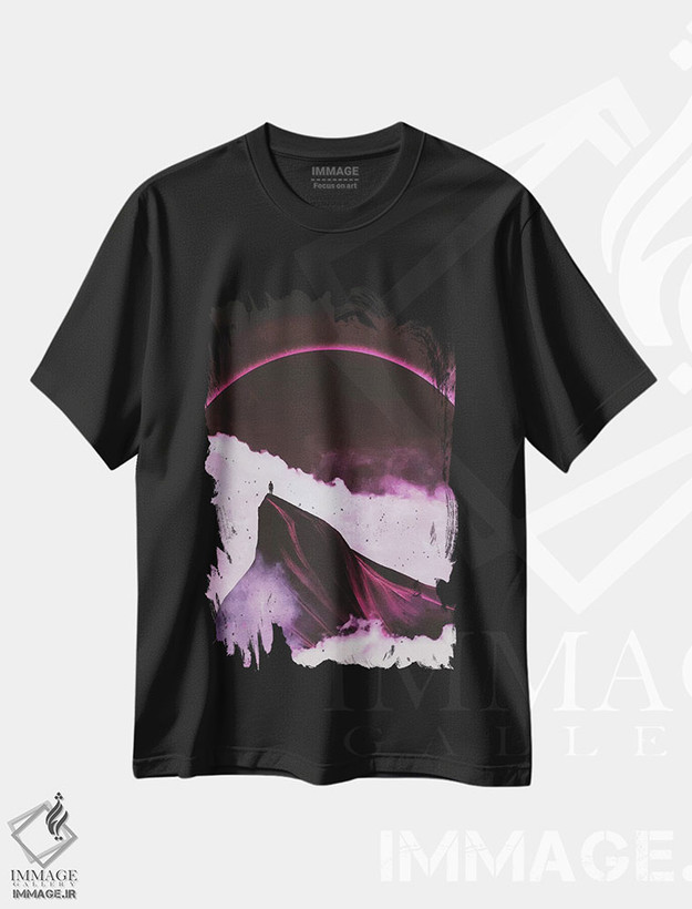 تیشرت طرح دار فرشتهٔ مقرب، دکوراسیون جایگزین اثر آدام پریستر | فروشگاه ایماژ