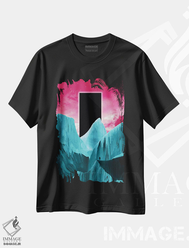 تیشرت طرح دار نادانی همان اعتماد است، آبستره اثر آدام پریستر | فروشگاه ایماژ