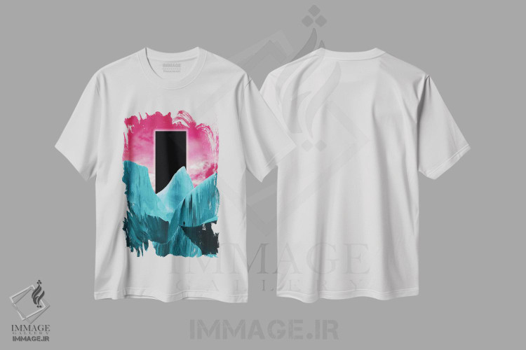 تیشرت طرح دار نادانی همان اعتماد است، آبستره اثر آدام پریستر | immage.ir