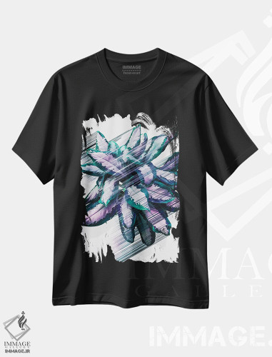 تیشرت طرح دار روز پرتاب، هنر دیجیتال اثر آدام پریستر | فروشگاه ایماژ
