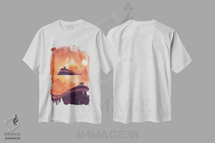 تیشرت طرح دار آخرین تماس، هنر دیجیتال اثر آدام پریستر | immage.ir
