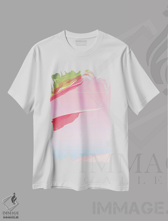 تیشرت طرح دار سراب اثر آدام پریستر | immage.ir