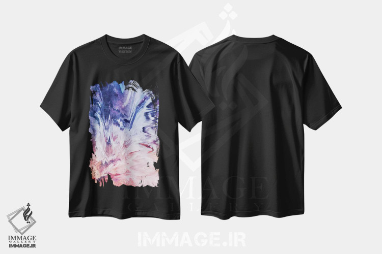 تیشرت طرح دار هنگامی که جهان تو را فراموش می کند اثر آدام پریستر | فروشگاه ایماژ
