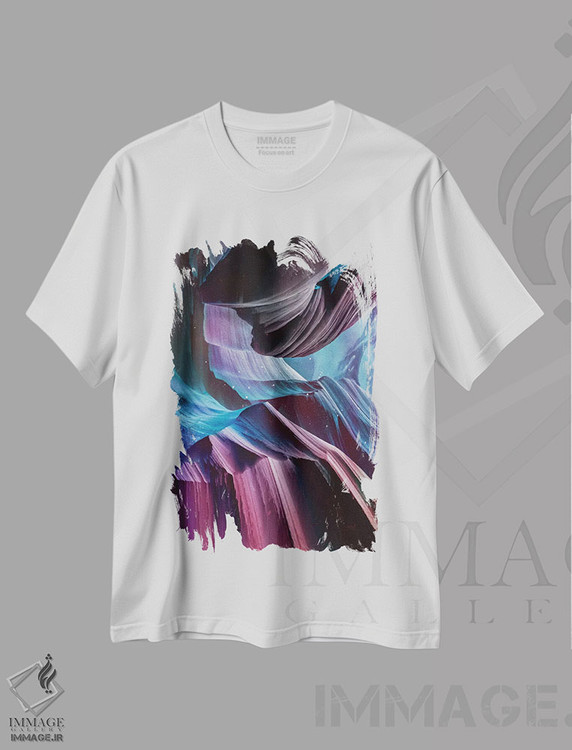 تیشرت طرح دار هرگز دیده نشده I اثر آدام پریستر | immage.ir