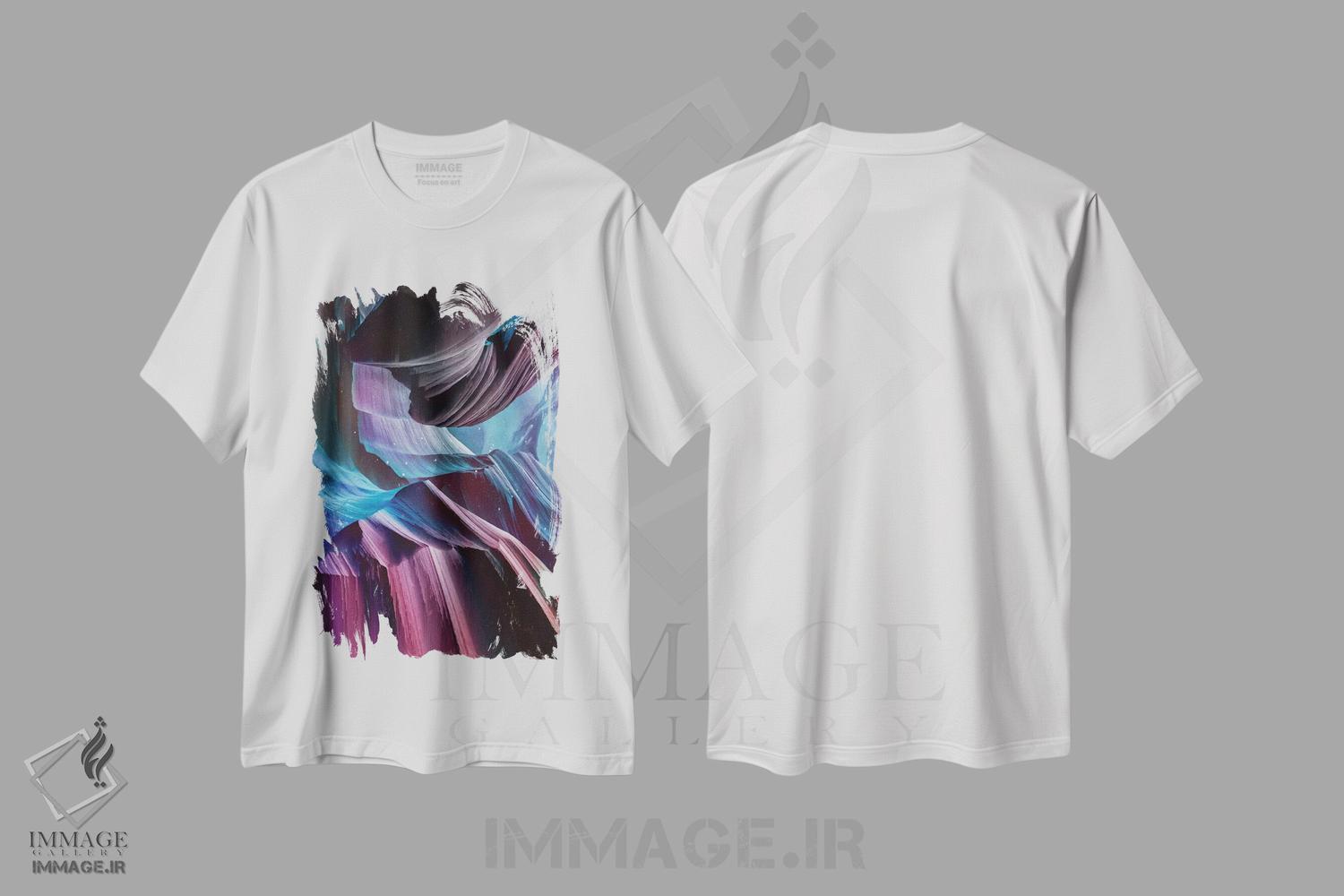 تیشرت طرح دار هرگز دیده نشده I اثر آدام پریستر | immage.ir