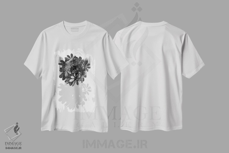 تیشرت طرح دار بدون چتر نجات، آبستره اثر آدام پریستر | immage.ir