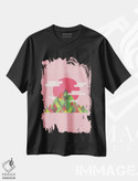 تیشرت طرح دار قله های صورتی، تزئینی اثر آدام پریستر | فروشگاه ایماژ