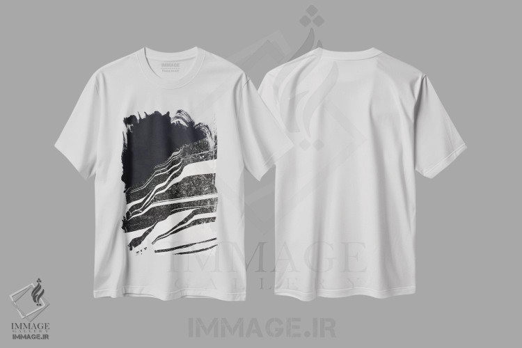 تیشرت طرح دار سکویا اثر آدام پریستر | immage.ir