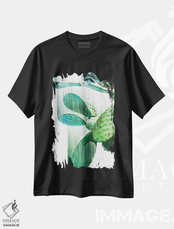 تیشرت طرح دار سریع ترین کاکتوس، هنر دیجیتال اثر آدام پریستر | فروشگاه ایماژ