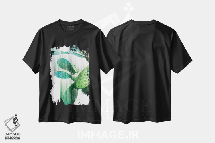 تیشرت طرح دار سریع ترین کاکتوس، هنر دیجیتال اثر آدام پریستر | فروشگاه ایماژ