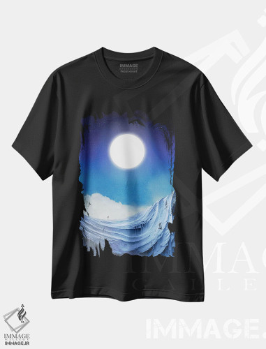 تیشرت طرح دار به غبار، هنر دیجیتال اثر آدام پریستر | فروشگاه ایماژ