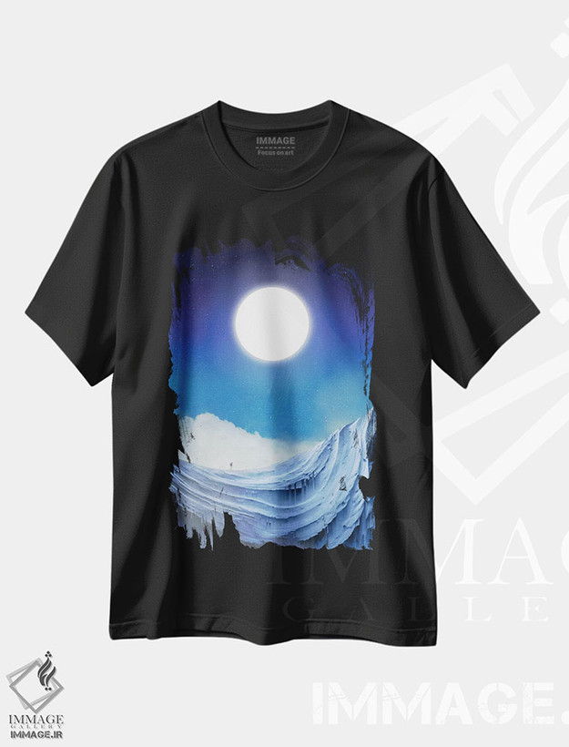تیشرت طرح دار به غبار، هنر دیجیتال اثر آدام پریستر | فروشگاه ایماژ