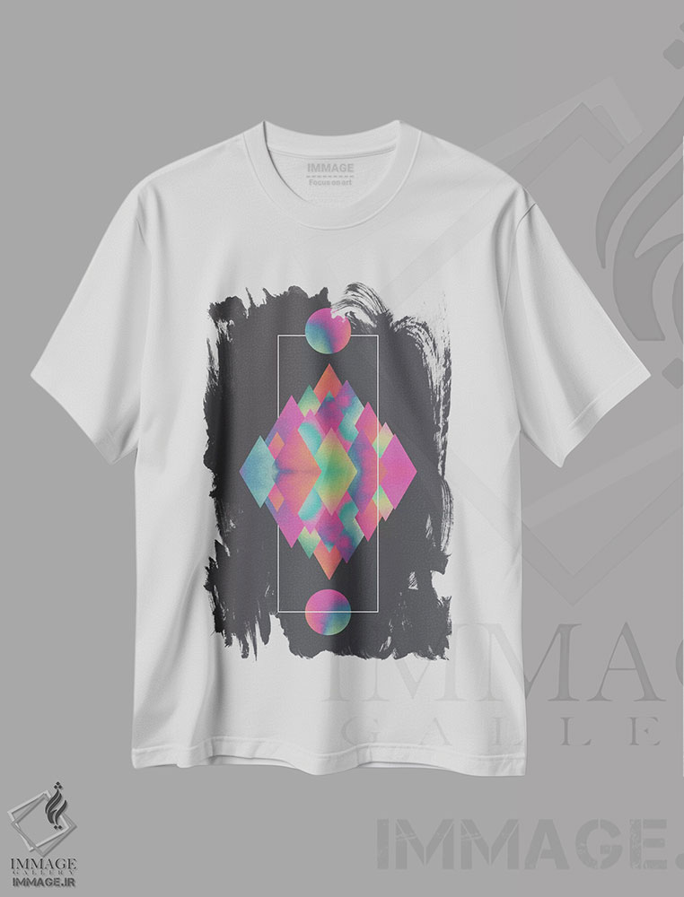 تیشرت طرح دار زمانی برای خودت II اثر آدام پریستر | immage.ir