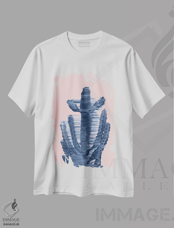 تیشرت طرح دار کاکتوس کاملاً مدرن، دکوراسیون جایگزین اثر آدام پریستر | immage.ir