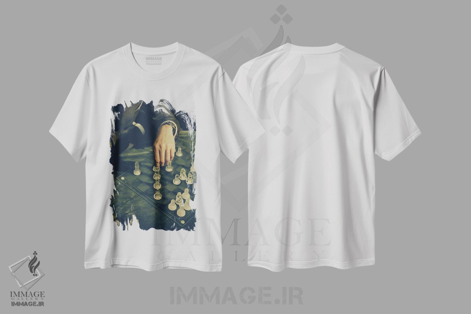 تیشرت طرح دار سینمان I، مدیوم اثر آلساندرو پاسرینی | immage.ir