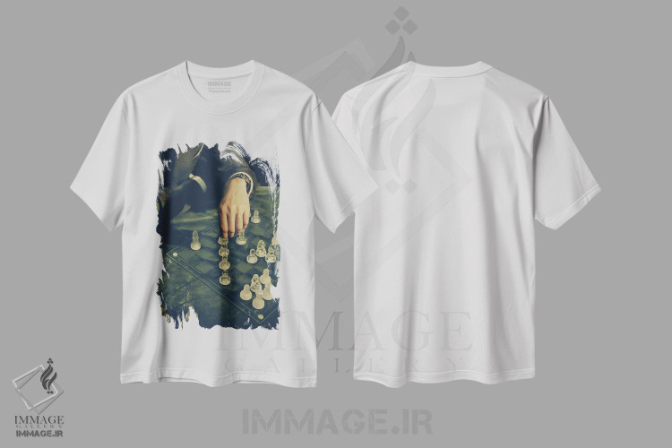 تیشرت طرح دار سینمان I، مدیوم اثر آلساندرو پاسرینی | immage.ir