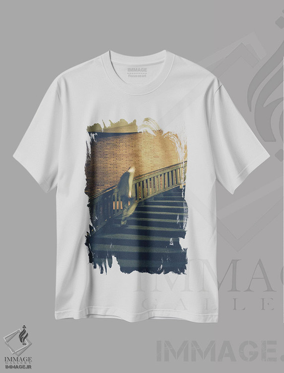 تیشرت طرح دار سینمان II، مدیوم اثر آلساندرو پاسرینی | immage.ir