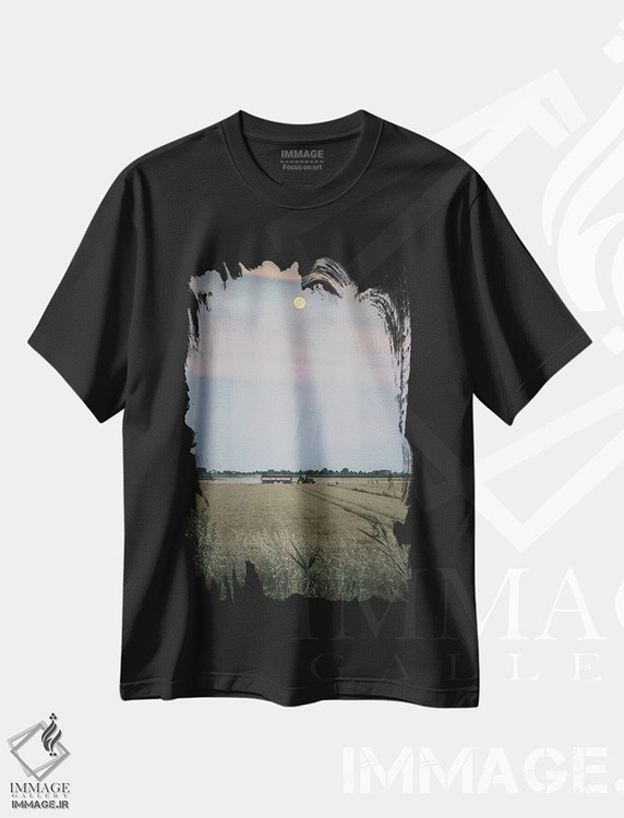 تیشرت طرح دار دلتا II، مدیوم اثر آلساندرو پاسرینی | فروشگاه ایماژ