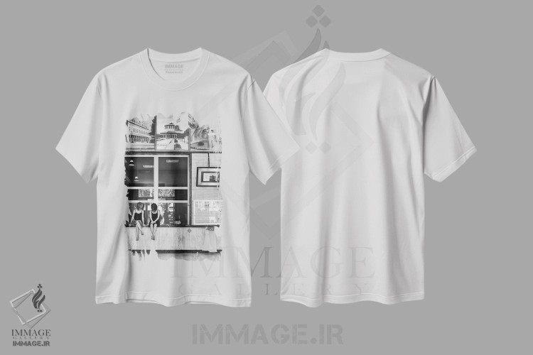 تیشرت طرح دار فرارا II، عکاسی سیاه و سفید اثر آلساندرو پاسرینی | immage.ir