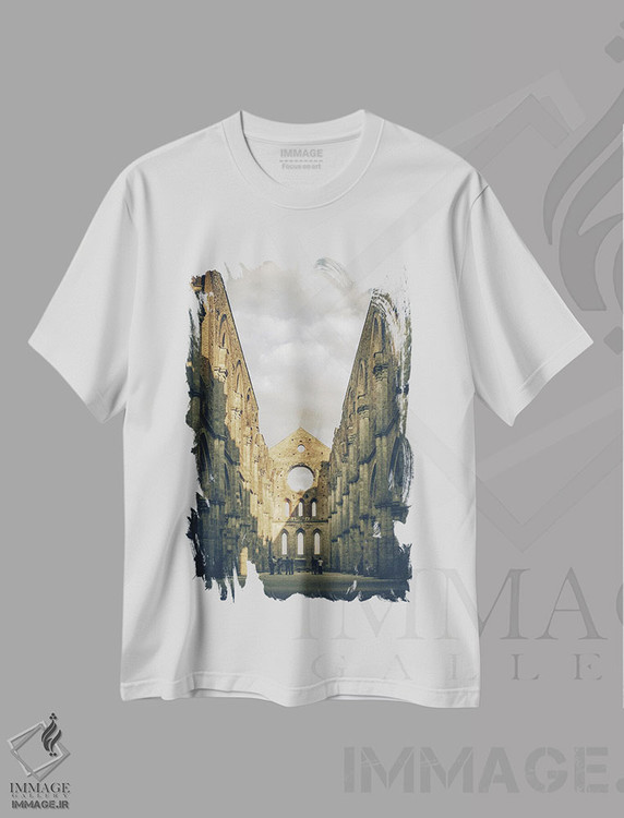 تیشرت طرح دار سنزه I، مدیوم اثر آلساندرو پاسرینی | immage.ir
