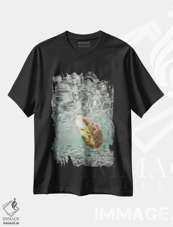 تیشرت طرح دار برگ ها II، مدیوم اثر آلساندرو پاسرینی | فروشگاه ایماژ