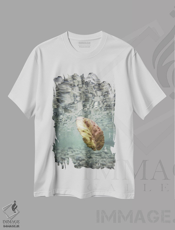 تیشرت طرح دار برگ ها II، مدیوم اثر آلساندرو پاسرینی | immage.ir