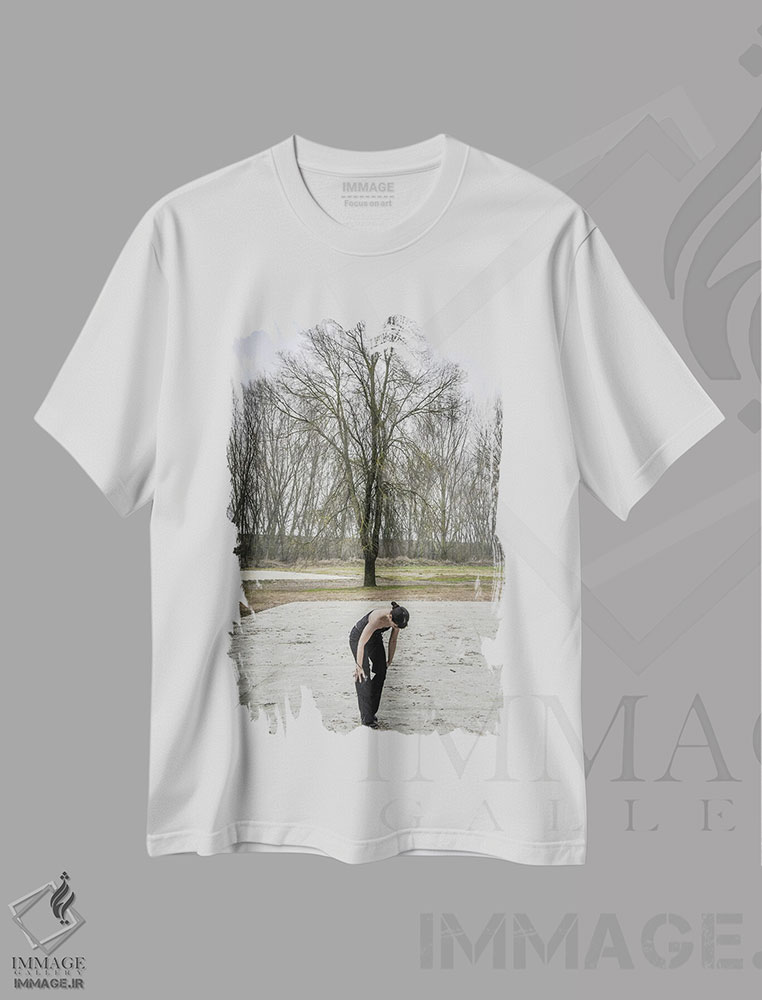 تیشرت طرح دار انسان کوچک XI، مدیوم اثر آلساندرو پاسرینی | immage.ir