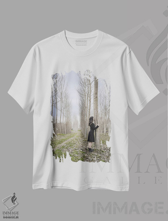 تیشرت طرح دار انسان کوچک XV، مدیوم اثر آلساندرو پاسرینی | immage.ir
