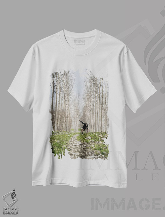 تیشرت طرح دار انسان کوچک XIV، مدیوم اثر آلساندرو پاسرینی | immage.ir