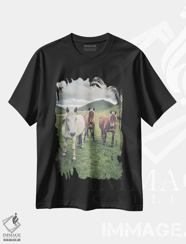 تیشرت طرح دار تبت کوچک VII، مدیوم اثر آلساندرو پاسرینی | فروشگاه ایماژ