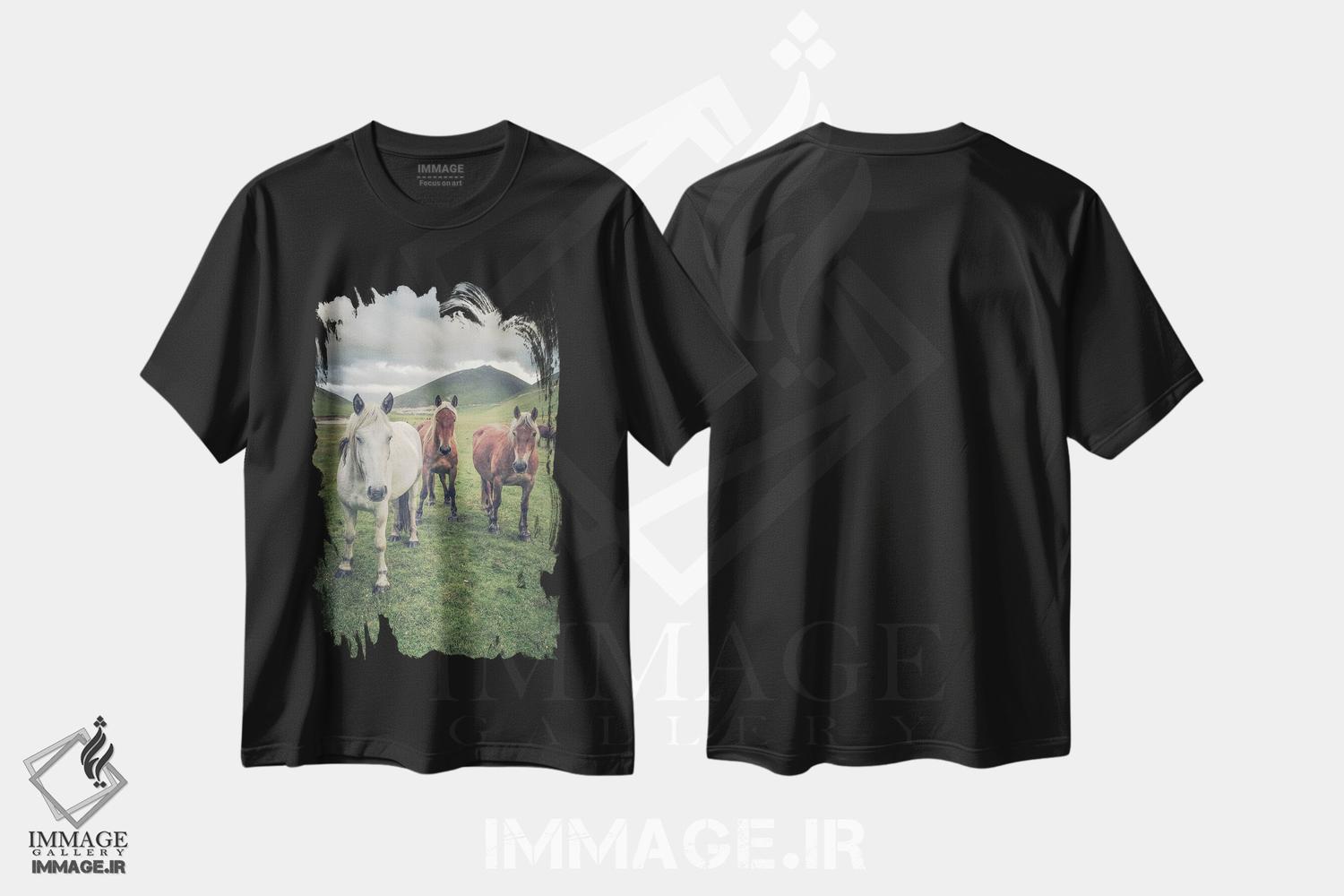 تیشرت طرح دار تبت کوچک VII، مدیوم اثر آلساندرو پاسرینی | فروشگاه ایماژ